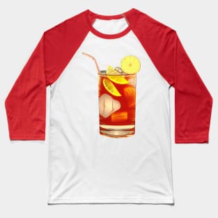 Summer Party with Long Island Iced Tea Baseball T-Shirt